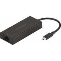 Kensington Managed USB-C to 2.5G Ethernet (PXE Boot and DASH) Adapter - 1 x RJ-45 Network Female - 1 x Type C USB Male