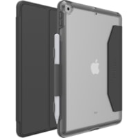 OtterBox UnlimitEd Carrying Case Apple iPad (9th Generation), iPad (8th Generation), iPad (7th Generation) Tablet, Apple Pencil, Stylus - Clear, Crystal Black - Scratch Resistant, Drop Resistant - Hand Strap - 10.52" (267.21 mm) Height x 7.50" (190.50 mm) Width x 1.13" (28.70 mm) Depth - Retail - 1 