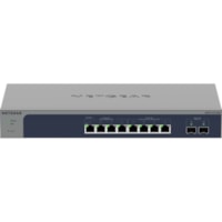 Commutateur Ethernet MS510TXM 8 Ports Gérable Netgear - 8 Ports - Gérable - 3 Couche supportée - Modulaire - 47 W Consommation d'énergie - Paire torsadée, Fibre Optique - Montable en rack, Bureau - À vie Garantie limitée