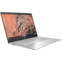 HP Pro c645 14" Chromebook - HD - AMD Athlon Silver 3050C - 4 GB - 32 GB Flash Memory - English Keyboard - Pike Silver Aluminum - 1366 x 768 - ChromeOS - AMD Radeon Graphics - Front Camera/Webcam - 10 Hours Battery Run Time - IEEE 802.11ax Wireless LAN Standard