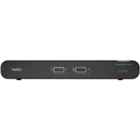 Belkin Universal 2nd Gen Secure KVM Switch w/ CAC - 2 Computer(s) - 1 Local User(s) - 3840 x 2160 - 4 x PS/2 Port - 7 x USB - HDMI - DisplayPort - Desktop, Under Table 