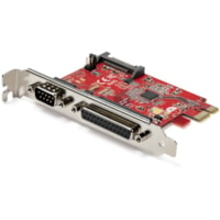 StarTech.com Adaptateur Combo Série/Parallèle PEX1S1P950 - 1 emballage - PCI Express 2.0 x1 - 1 x Nombre de ports parallèles externes - 1 x Nombre de ports série externes