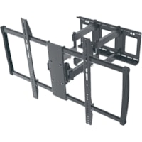 Manhattan TV & Monitor Mount, Wall, Full Motion, 1 screen, Screen Sizes: 60-100" , Black, VESA 200x200 to 900x600mm, Max 80kg, LFD, Tilt & Swivel with 3 Pivots, Lifetime Warranty - 1 Display(s) Supported - 100" (2540 mm) Screen Support - 176.37 lb (80000 g) Load Capacity - 200 x 200, 300 x 300, 400 