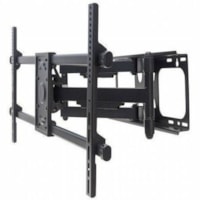 Manhattan TV & Monitor Mount, Wall, Full Motion, 1 screen, Screen Sizes: 37-75" , Black, VESA 200x200 to 800x400mm, Max 75kg, LFD, Tilt & Swivel with 3 Pivots, Lifetime Warranty - 1 Display(s) Supported - 37" (939.80 mm) to 90" (2286 mm) Screen Support - 165.35 lb (75000 g) Load Capacity - 200 x 200