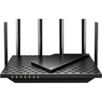 TP-Link Archer AX73 Wi-Fi 6 IEEE 802.11ax Ethernet Wireless Router - Dual Band - 2.40 GHz ISM Band - 5 GHz UNII Band - 6 x Antenna(6 x External) - 675 MB/s Wireless Speed - 4 x Network Port - 1 x Broadband Port - USB - Gigabit Ethernet - VPN Supported - Desktop