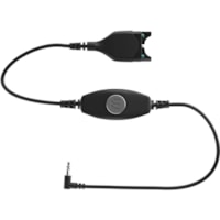 EPOS With Hook Button and 3,5mm Jack CMB 01 CTRL - Easy Disconnect/Mini-phone Audio Cable for Audio Device - First End: 1 x Easy Disconnect - Second End: 1 x Mini-phone Audio - Male