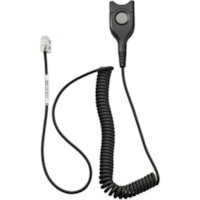 EPOS Standard Bottom Cable, ED to RJ9 - Easy Disconnect/RJ-9 Phone Cable for Headset, Phone - First End: 1 x RJ-9 Phone - Female - Second End: 1 x Easy Disconnect - Male