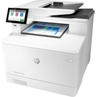 HP LaserJet M480f Laser Multifunction Printer-Color-Copier/Fax/Scanner-27 ppm Mono/27 ppm Color Print-600x600 Print-Automatic Duplex Print-55000 Pages Monthly-300 sheets Input-Color Scanner-600 Optical Scan-Color Fax-Gigabit Ethernet - Copier/Fax/Printer/Scanner - 27 ppm Mono/27 ppm Color Print - 60