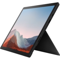 Microsoft - Tablette Surface Pro 7+ - 12,3 po - 16 Go - 256 Go SSD - Windows 10 Professionnel - Noir mat - Core i7 11e génération Quad-core (4 c¿urs) i7-1165G7 2,80 GHz - microSDXC Pris en charge - 2736 x 1824 - PixelSense Affichage - 5 Mégapixels Caméra frontale - 