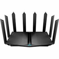 TP-Link Archer AX90 Wi-Fi 6 IEEE 802.11ax Ethernet Wireless Router - 2.40 GHz ISM Band - 5 GHz UNII Band - 8 x Antenna(8 x External) - 825 MB/s Wireless Speed - 3 x Network Port - 2 x Broadband Port - USB - 2.5 Gigabit Ethernet - VPN Supported - Desktop