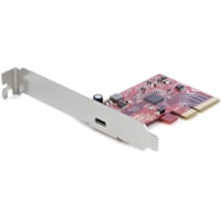 Adaptateur USB - PCI Express x4 - Carte enfichable - Rouge StarTech.com - PCI Express x4 - Carte enfichable - 1 Port(s) USB - Support UASP - PC, Linux, Mac