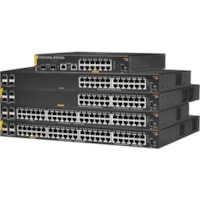 HPE 6100 Ethernet Switch - 12 Ports - Manageable - 2 Layer Supported - Modular - 21.90 W Power Consumption - 139 W PoE Budget - Optical Fiber, Twisted Pair - PoE Ports - 1U - Wall Mountable, Rack-mountable, Surface Mount - Lifetime Limited Warranty