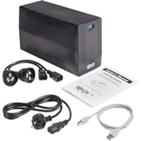 Onduleur ligne interactive OmniVS OMNIVSX1500A - 1,50 kVA/900 W Tripp Lite by Eaton - Tour - AVR - 8 Heure Rechargeable - 230 V AC Entrée - 220 V AC, 230 V AC, 240 V AC Sortie - Monophasé - 8 x IEC 60320 C13