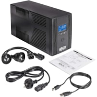 Onduleur ligne interactive SmartPro SMX1500LCDTA - 1,50 kVA/900 W Tripp Lite by Eaton - Tour - AVR - 8 Heure Rechargeable - 230 V AC Entrée - 220 V AC, 230 V AC, 240 V AC Sortie - Monophasé - 8 x IEC 60320 C13