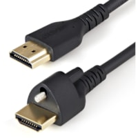 Câble vidéo 6,6 pi (2 m) HDMI - 1 chaque StarTech.com - 6,6 pi (2 m) HDMI Câble vidéo pour Périphérique audio/vidéo, Téléviseur, Moniteur, Projecteur, Home Cinéma, Lecteur de signalisation numérique, Extension de port, Commut