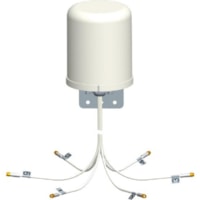 Fortinet FANT-06ABGN-0606-O-R Antenna - 2400 MHz to 2500 MHz, 5150 MHz to 5850 MHz - 6 dBi - Outdoor, Wireless Data Network, IndoorWall/Mast - Omni-directional - RP-SMA Connector