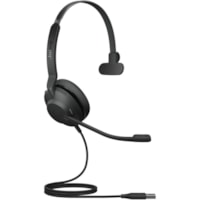 Jabra EVOLVE2 30 - Mono - USB Type A - Wired - 20 Hz to 20 kHz - On-ear - Monaural - Ear-cup - 4.9 ft (1.50 m) Cable - MEMS Technology Microphone - Black