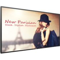 Philips Signage Solutions H-Line Display - 54,6 po (1386,84 mm) LCD - 1920 x 1080 - 2500 cd/m² - 1080p - HDMI - USB - DVI - SérieEthernet - Android - Noir