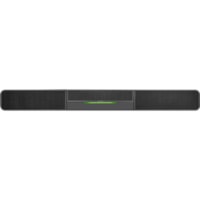 Crestron UC-SB1 Sound Bar Speaker - 20 W RMS - Black - Wall Mountable, Surface-mountable - Freestanding - 80 Hz to 20 kHz - USB