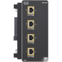 Cisco Catalyst IEM-3300-4MU Expansion Module - For Data Networking - 8 x RJ-45 2.5GBase-T LAN - Twisted Pair2.5 Gigabit Ethernet - 2.5GBase-T - DIN Rail