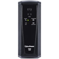 Onduleur ligne interactive CP1200AVR - 1.20 kVA/720 W CyberPower - Tour - 8 Heure Rechargeable - 3 Minute(s) Veille - 120 V AC Entrée - 120 V AC Sortie - Port série - USB - 8 x NEMA 5-15R Receptacle(s)