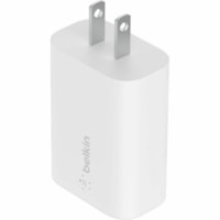 Belkin 25W Portable USB-C Wall Charger - 1xUSB-C - Fast Charging - Power Adapter - White - 25 W