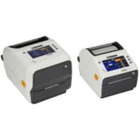 Zebra ZD621-HC Desktop Thermal Transfer Printer - Monochrome - Label/Receipt Print - USB - USB Host - Serial - Bluetooth - Near Field Communication (NFC) - US - 4.3" LCD Display Screen - Real Time Clock - 4.09" Print Width - 7.99 in/s (203 mm/s) Mono - 203 dpi - 4.65" (118 mm) Label Width x 39.02" (