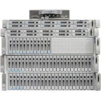 Cisco UCSB-B200-M6-U Configuration Barebone - Lame - 2 x Support processeur - Intel C621A Morceau - 12 To DDR4 SDRAM DDR4-2666/PC4-21300 Support Maximum de RAM - 32 Slots mémoire totales - 12Gb/s SAS RAID, Serial ATA Contrôleur - Matrox G200e 8 Mo Graphique(s) - Support de processeur (Xeon Br