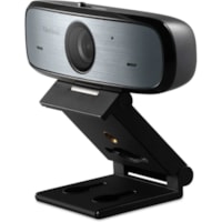 ViewSonic VB-CAM-002 Video Conferencing Camera - 30 fps - Black, Silver - Micro USB - 1920 x 1080 Video - 90° Angle - Microphone