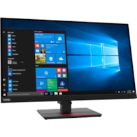 Lenovo ThinkVision T27h-2L 27" Class WQHD LCD Monitor - 16:9 - Raven Black - 27" Viewable - In-plane Switching (IPS) Technology - WLED Backlight - 2560 x 1440 - 16.7 Million Colors - 350 cd/m² Typical - 4 ms - Extreme Mode Refresh Rate - HDMI - DisplayPort - USB Hub