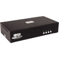 Boîtier de commutation KVM B002A-UH2AC4 Tripp Lite by Eaton - 4 Ordinateur(s) - 1 Utilisateur(s) local - 3840 x 2160 - 11 x USB - 10 x HDMI