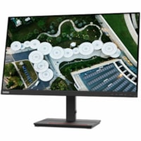 Lenovo - Moniteur LCD ThinkVision S24e-20 24 po Classe Full HD - 16:9 - Noir corbeau - 23,8 po Visible - Alignement vertical (VA) - WLED Rétroéclairage - 1920 x 1080 - 16,7 Millions de Couleurs - FreeSync - 250 cd/m² Typique - 4 ms - 60 Hz Fréquence de rafraîchissement - HD