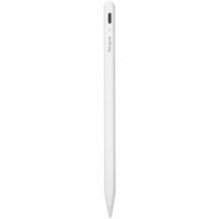 Targus Antimicrobial Active Stylus for iPad - Capacitive Touchscreen Type Supported - 66.93 mil (1.70 mm) - Active - Replaceable Stylus Tip - White - Tablet Device Supported