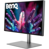 BenQ DesignVue PD2725U 27" Class 4K UHD LCD Monitor - 16:9 - Black - 27" Viewable - In-plane Switching (IPS) Technology - LED Backlight - 3840 x 2160 - 1.07 Billion Colors - 400 cd/m² - 5 ms - 60 Hz Refresh Rate - Speakers - HDMI - DisplayPort - USB Hub, KVM Switch