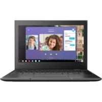 Chromebook 100e Chromebook 2nd Gen 82CD000WCF 11,6 po - HD - (AMD A-Série A4-9120C) - 4 Go - 32 Go Mémoire Flash - Français Clavier - Noir Lenovo - AMD Morceau - 1366 x 768 - ChromeOS - AMD Radeon R4 - Nématique Torsadé (TN) - Appareil photo/Webcam - IEEE 802.11a/b