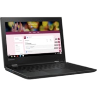 Chromebook 2 en 1 500e Chromebook 2nd Gen 81MC004UUS 11,6 po Écran tactile Convertible - HD - (Intel Celeron N4120) - 8 Go - 64 Go Mémoire Flash - Anglais Clavier - Noir Lenovo - Intel Morceau - 1366 x 768 - ChromeOS - Intel UHD Graphics 600 - Technologie IPS - Appareil photo/Webcam - 10 Auto