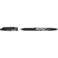 Pilot FriXion Ball - Gel Ink Rollerball pen - Black - Medium Tip - 0.7 mm (0.03") Medium Pen Point - Refillable - Black Ink - Liquid Gel Ink - 2 / Pack