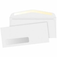 Supremex Antimicrobial Envelopes #10, 4-1/8" x 9-1/2" Window 500/box - #10 - 4 1/8" Width x 9 1/2" Length Diameter - 500 / Box