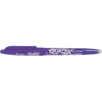 Pilot FriXion Ball Erasable Gel Pen 0.7mm Purple 12/box - Refillable - Purple Ink - Gel-based - 12 / Box