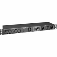 Tripp Lite by Eaton PDUBHV101U 6-Outlets PDU - Manual Bypass - IEC 60320 C14 - 6 x IEC 60320 C13 - 230 V AC - 1U - Horizontal - Wall-mountable, Rack-mountable - Hot-swappable