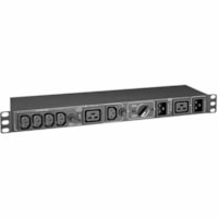 Tripp Lite by Eaton PDUBHV201U 6-Outlets PDU - Manual Bypass - IEC 60320 C20 - 1 x IEC 60320 C19, 5 x IEC 60320 C13 - 230 V AC - 1U - Horizontal - Wall-mountable, Rack-mountable - Hot-swappable