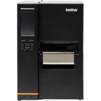 Brother TJ-4422TN Industrial Direct Thermal/Thermal Transfer Printer - Monochrome - Label Print - USB - Serial - Display Screen - Rewinder - 83.33 ft (25400 mm) Print Length x 4.09" (104 mm) Print Width - 14 in/s (355.60 mm/s) Mono - 203 dpi - 4.49" (114 mm) Label Width