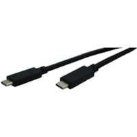 Câble de transfert de données 3,3 pi (1 m) USB-C VisionTek - 3,3 pi (1 m) USB-C Câble de transfert de données pour Adaptateur secteur, Smartphone, Tablette, Ordinateur Portable, Station d'accueil, Station d'Accueil - 480 Mbit/s