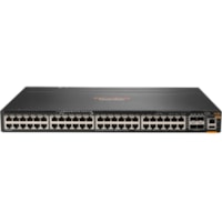 Commutateur Ethernet CX 6300 6300M 48 Ports Gérable - Gigabit Ethernet, 50 Gigabit Ethernet - 10/100/1000Base-T, 50GBase-X HPE - 48 Ports - Gérable - Gigabit Ethernet, 50 Gigabit Ethernet - 10/100/1000Base-T, 50GBase-X - 3 Couche supportée - Modulaire - 75 W Consommation d'&eacu