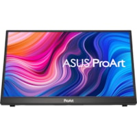 Asus ProArt PA148CTV 14" Class LCD Touchscreen Monitor - 16:9 - 5 ms - 14" Viewable - Projected Capacitive - 10 Point(s) Multi-touch Screen - 1920 x 1080 - Full HD - In-plane Switching (IPS) Technology - 16.2 Million Colors - 300 cd/m² - LED Backlight - Speakers - HDMI - USB - 1 x HDMI In - Bla