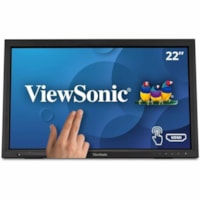 ViewSonic TD2223 22" Class LCD Touchscreen Monitor - 16:9 - 5 ms - 22" Viewable - Infrared - 10 Point(s) Multi-touch Screen - 1920 x 1080 - Full HD - Twisted nematic (TN) - 16.7 Million Colors - 250 cd/m² - LED Backlight - Speakers - DVI - HDMI - USB - VGA - 1 x HDMI In - Black - Electronic Pro