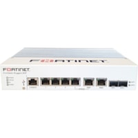 Fortinet Dispositif de securité de réseau/Firewall FortiGate Rugged FGR-60F - 6 Port - 10/100/1000Base-T, 1000Base-X - Gigabit Ethernet - AES (256 bits), SHA-256 - 100 VPN - 6 x RJ-45 - 2.0 Total de connecteurs d'extension - Bureau, Montage sur rail DIN, Fixation au mur