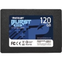 Disque SSD Burst Elite 120 Go - 2.5" Interne - SATA (SATA/600) Patriot Memory - Ordinateur de bureau, Notebook Appareil compatible - 50 To TBW - 450 Mo/s Taux de transfer maximale en lecture - 3 Année Garantie