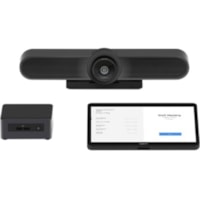 Logitech Huddle Room Solution - For Video Conferencing, Huddle Space - 3840 x 2160 Video (Live) - 4K UHD - USB - Wireless LAN - Internal Speaker(s) - Internal Microphone(s)