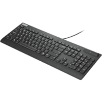 Lenovo Smartcard Wired Keyboard II-US English - Cable Connectivity - USB Interface - 105 Key(s) - English (US) - Smart Card Reader - PC, Windows - Plunger Keyswitch - Black